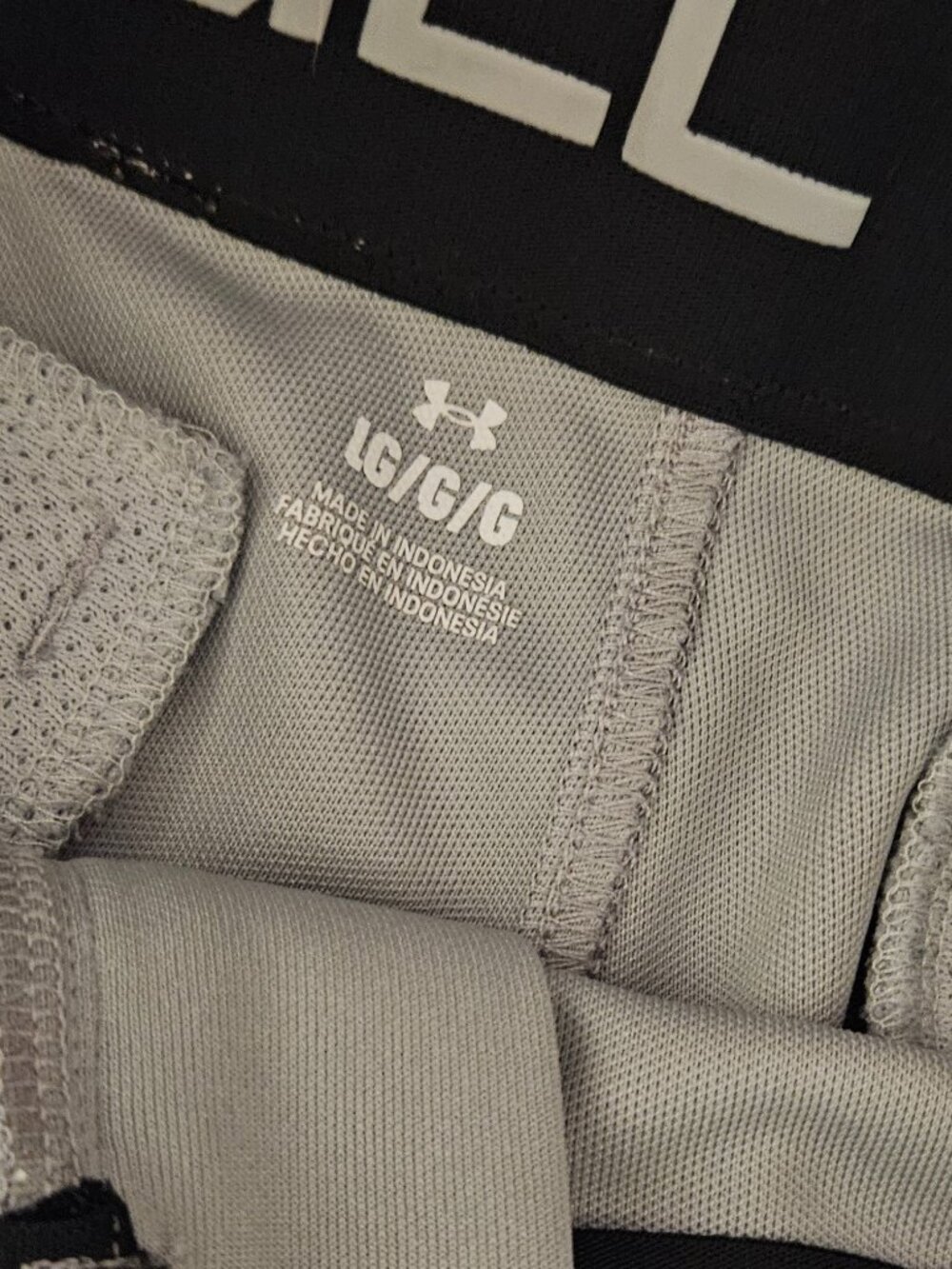 Lot of 2 Under Armour Adult Baseball Pants Gray Size LG - Picture 7 of 7